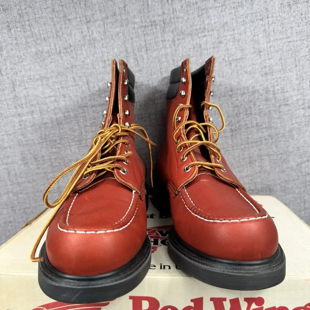 Red Wing Boots Men's 10 B 404 Supersole Leather Work Vintage